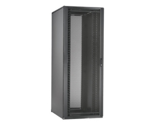 PANDUIT  N8219WU   800mm X 42RU X 1070mm Deep Net-Access N-Type Cabinet With Dual Hinge Perforated Front Door, Split Perforated Rear Doors, No Side Panels, Vertical Blanking Panels, Cage Nut Rails And Management Fingers In White