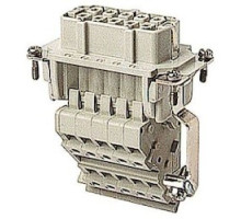 THOMAS & BETTS  FS116WAL   Female Screw Terminal Wiring Adapter. For use with B series, 16 Contacts with Ground.
