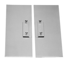 HOFFMAN ENCLOSURES INC AENST  Enclosure Stabilizer Qty 2 , Size/Dims: fits Floor Stands, Material/Finish: Steel/Orange