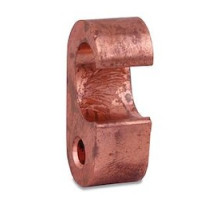 THOMAS & BETTS  54860N   Figure 6 Copper Compression Ground Tap Connector - Application Main 5/8 inch Rod, Application Tap 1/0 Stranded - 2/0 Stranded, Die 15506, Width 1-1/2 Inches, Height 1-31/32 inches