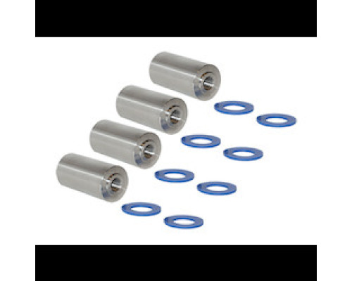 HOFFMAN ENCLOSURES INC  HSSOK2SS   HyShed IP69K Stand-Off Kit, 2.00, Stainless Steel 304