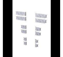 HOFFMAN ENCLOSURES INC  P2AFRB100   ProLine G2 Frame Reducing Brackets, 100mm, Conductive, Steel