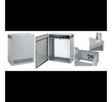 HOFFMAN ENCLOSURES INC  T1F130LP   T1Flo Vented Enclosure with Fan, Type 1, 34.00x24.00x12.75, Gray, Steel