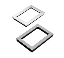 HOFFMAN ENCLOSURES INC  APWK2315NF   Window Kit 23.00x15.00, Size/Dims: 25.50x17.50x.31, Material/Finish: Steel/Gray