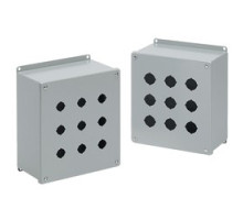 HOFFMAN ENCLOSURES INC  E2PBX   PUSHBUTTON ENCLOSURES     2 PB ENCLOSURE 6X4X4.75    PB1 NEMA 12/19