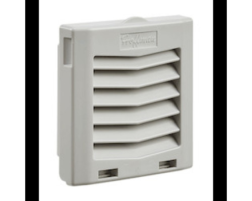 HOFFMAN ENCLOSURES INC  HG0400404   HG Filter Fan Exhaust Grilles, Lt. Gray, ABS