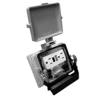HOFFMAN ENCLOSURES INC  AC4DB9RJ45GFI   Ground Fault Interrupt Outlet