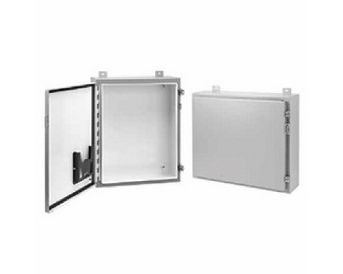 HOFFMAN ENCLOSURES INC  A201608LP   Continuous hinge with clamps, type 12 wall-mount enclosure, 20.00 x 16.00 x 8.00