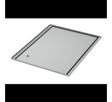 HOFFMAN ENCLOSURES INC  P2B066   ProLine G2 Solid Base 0mm, fits 600x600mm, Lt Gray, Steel