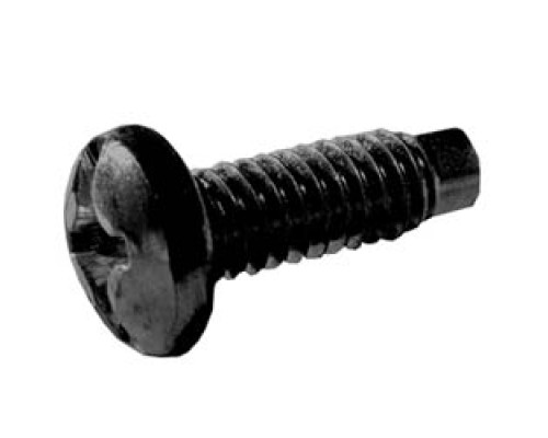 CHATSWORTH PRODUCTS CPI  40605-006  Combination Pan Head, Pilot Point Mounting Screws; Black; Size: 12-24; Quantity per Package: 1000