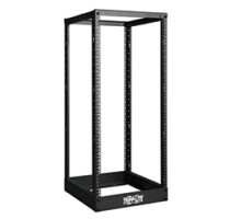 TRIPP LITE  SR4POST25   25U SmartRack 4-Post Open Frame Rack - Organize and Secure Network Rack Equipment
