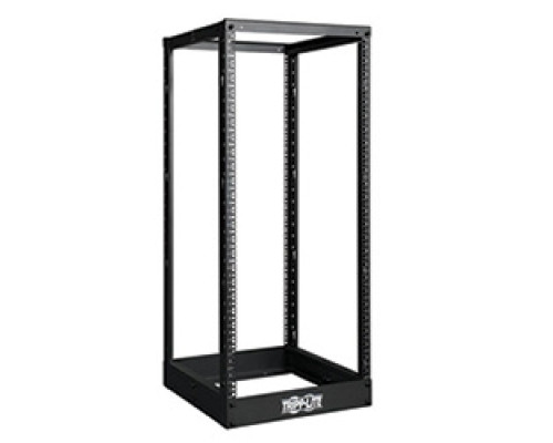 TRIPP LITE  SR4POST25   25U SmartRack 4-Post Open Frame Rack - Organize and Secure Network Rack Equipment