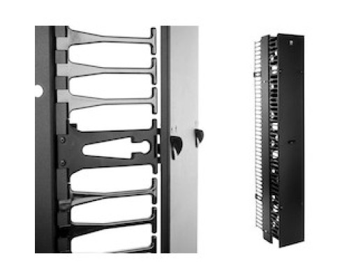 CHATSWORTH PRODUCTS CPI  40097-E15  Chatsworth MCS - EFX Master, Cabling Section with Extended Fingers Double-Sided