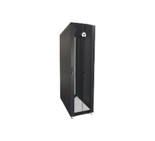 VERTIV  VR3305   Server Rack, 45U, 2132mm x 600mm x 1200mm, Single Perforated Front Door, Split Rear Doors, 3000 lbs Static Load Capacity, Black