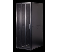 ORTRONICS  QC422942  OR-QC422942  Q-Series Network Cabinet, 42U x 750mm Wide X 1060mm Depth, With Side Panels and Casters, Black