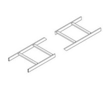 B-LINE  SB17T06TG   LADDER RACK 120X6 TELCO GRAY TUBULAR STRINGER W/TUBULAR  RUNGS 6 INCH WIDTH