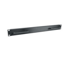 MIDDLE ATLANTIC PRODUCTS  BL1-H   Blank Panel, 1 RU, Aluminum, Flanged w/Handles