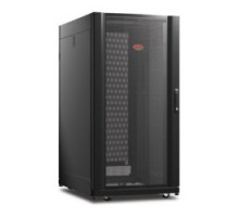 APC BY SCHNEIDER ELECTRIC  AR3814   NetShelter AV 24U 600 mm wide x 825 mm deep enclosure with sides and 10-32 threaded rails, black