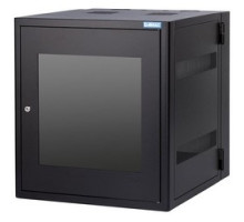 DAMAC  WSR36AKP1VFV3   Wall Mount Server Rack, Plexi Door, Vent Side/Bottom, 2 Fan Top, Knockout Cable Entry, 22