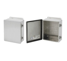 HOFFMAN ENCLOSURES INC  A606CHAL   J Box, Type 12 Hinged Cover, Size/Dims: 6.00x6.00x4.00, Material/Finish: Aluminum
