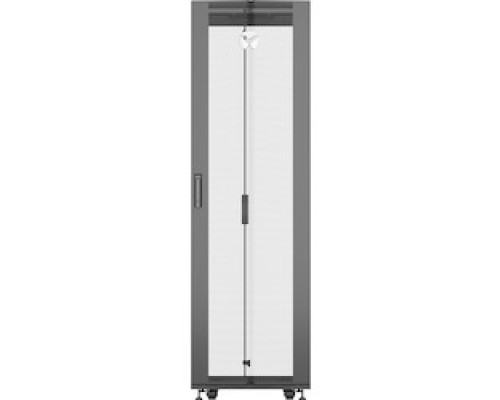 VERTIV  VR3100SP   Cabinet, VR Rack 42U 600MM Wide, 1100MM Deep w/Sides, Shock, Packaging, Black