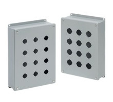 HOFFMAN ENCLOSURES INC  E6PBG   PB Enclosure, Size/Dims: 6PB x 22.5mm, Material/Finish: Steel/Gray