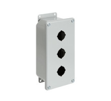 HOFFMAN ENCLOSURES INC  E4PBGXM   PB Enclosure, Size/Dims: 4PB x 22.5mm, Material/Finish: Steel/Gray ex2