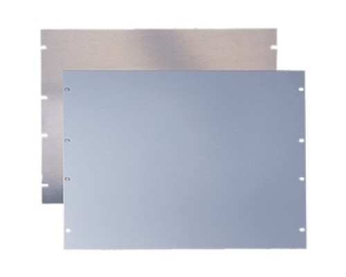 HOFFMAN ENCLOSURES INC  P24RP2UA   Panel, Rack Mounting, Size/Dims: 2Ux 24.00, Material/Finish: Alum. 6061T6