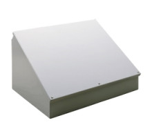 HOFFMAN ENCLOSURES INC  C16C36SS   Consolet, Sloped Cover, Size/Dims: 16.00x36.00x11.09, Material/Finish: SS Type 304