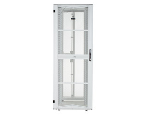 PANDUIT  XG74222WS0001   FLEXFUSION CABINET, 700MM X  42RU X 1200MM, WHITE, TOP   CAP W/ BRUSH SEAL