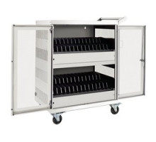 TRIPP LITE  CSC32ACW   32-Device AC Charging Station Cart for Chromebooks and Laptops, Wall-Mount Option, White