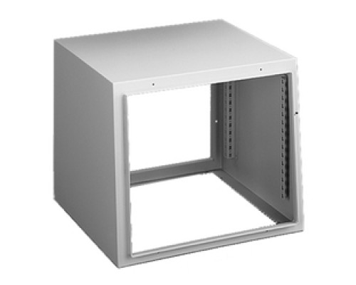 HOFFMAN ENCLOSURES INC  PST466   Sloped Top, Size/Dims: 400x600x600mm, Material/Finish: Steel/LtGray
