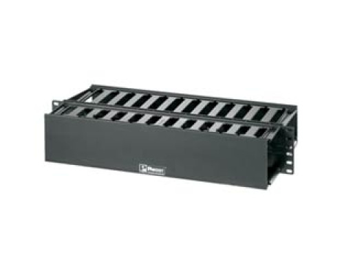 PANDUIT  WMP1E   PatchLink Horizontal Cable Manager 2 RU Black