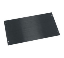 MIDDLE ATLANTIC PRODUCTS  HBL6   Blank Panel, 6 RU, Aluminum