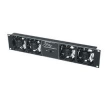 MIDDLE ATLANTIC PRODUCTS  UQFP-4RT   Fan Panel, 100 CFM, 27dB, w/ Remote Thermistor