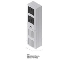 HOFFMAN ENCLOSURES INC  S101026G050   Air Conditioner, 3400BTU, 230V 50 60 Hz 1000W, Size/Dims: 37.40X15.70X10.20, Material: Steel, Finish: Lt Gray