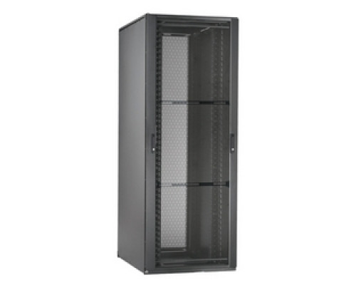 PANDUIT  N8521B   Cabinet, N-Type, Net-Access, Front Dual Hinge Door, Rear Split Doors, 1 Side Panel, Black