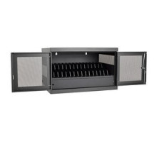 TRIPP LITE  CSC16USB   16-Device USB Charging Station Cabinet with Sync for iPad and Android Tablets, Wall-Mount and Cart Options, Black