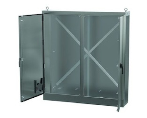 HOFFMAN ENCLOSURES INC  AU84X7824RSSLP   UNIVERSAL FREESTAND, 2 DOOR RIGHT SIDE OPEN STAINLESS STEEL