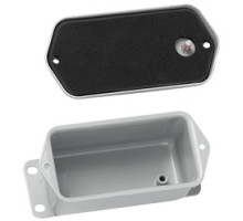 HOFFMAN ENCLOSURES INC  A403DSC   J Box, Type 12 Flat Cover/Scr, Size/Dims: 4.50x2.88x2.62, Material/Finish: Steel/Gray