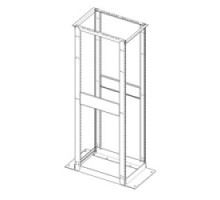 B-LINE  SB8361908436FB   4-Post Server Rack, 84