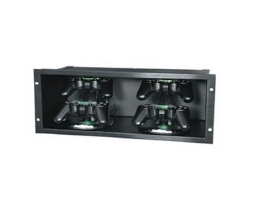 MIDDLE ATLANTIC PRODUCTS  SH-DMP-A   Media Rackshelf, 4 RU, Anodized
