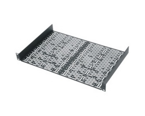 MIDDLE ATLANTIC PRODUCTS  UMS1-11.5K   Shelf And 3 Filler Panels Kit, 1 RU, 19 Inch Width x 11.5 Inch Depth x 1.75 Inch Height, Steel, Black Powder Coat