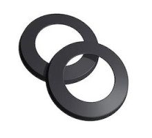 THOMAS & BETTS  S626E-SRL   Gasket, Lampholder, Diameter 2.303 Inches, Thickness 0.346 Inches, Silicone Rubber