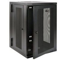 TRIPP LITE  SRW18USDP   Tripp Lite 18U Wall-Mount Rack Enclosure Cabinet, Double Hinge, Removable Side Panels, 36H x 24W x 26D