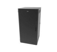 ORTRONICS  SWM18RUSD-26-26   18RU Swing-Out Wall-Mount Cabinet with Solid Door - Black
