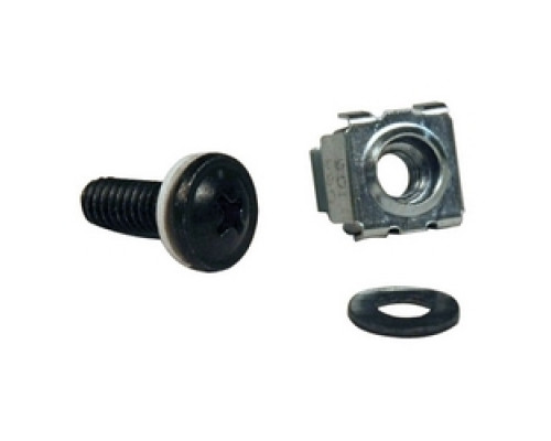 TRIPP LITE  SRCAGENUTS1224   SmartRack Square Hole Hardware Kit with 50 pcs 12-24 screws and washers