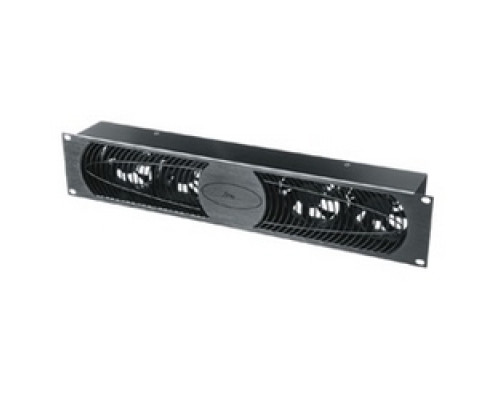 MIDDLE ATLANTIC PRODUCTS  UQFP-4RIS   Fan Panel, 100 CFM, 27dB, Anodized, Intake Slave Only