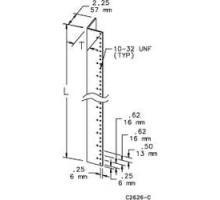 HOFFMAN ENCLOSURES INC  A72RP24F6   Rack Mounting Accessory Selection for Free-Stand, Type 4X