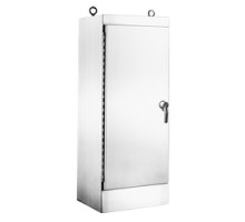 HOFFMAN ENCLOSURES INC  A907224SSFSDADN4   Two-Dr. Dual Acc. FS Enclosure, Size/Dims: 90.06x72.06x24.06, Material/Finish: SS Type 304